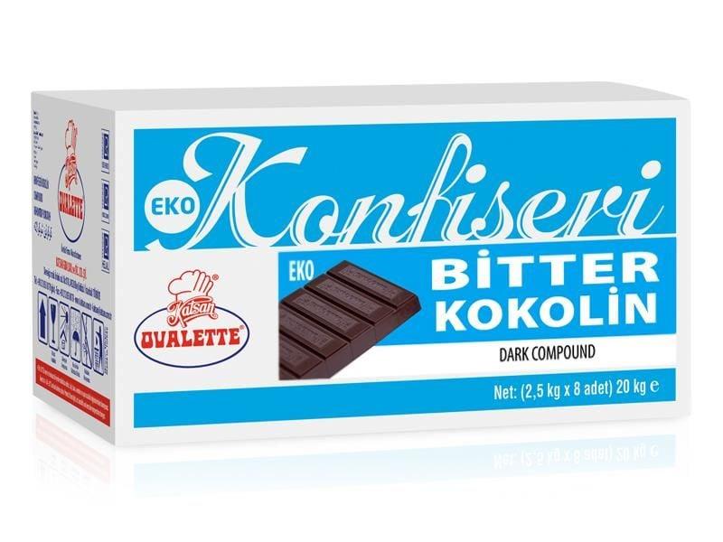 Ovalette Konfiseri Bitter Eko 2,5 Kg