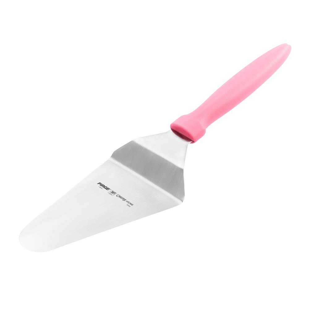 Pasta Servis Spatulası Pembe 16 CM – Kek ve Pasta Dilimleme Servis Aparatı