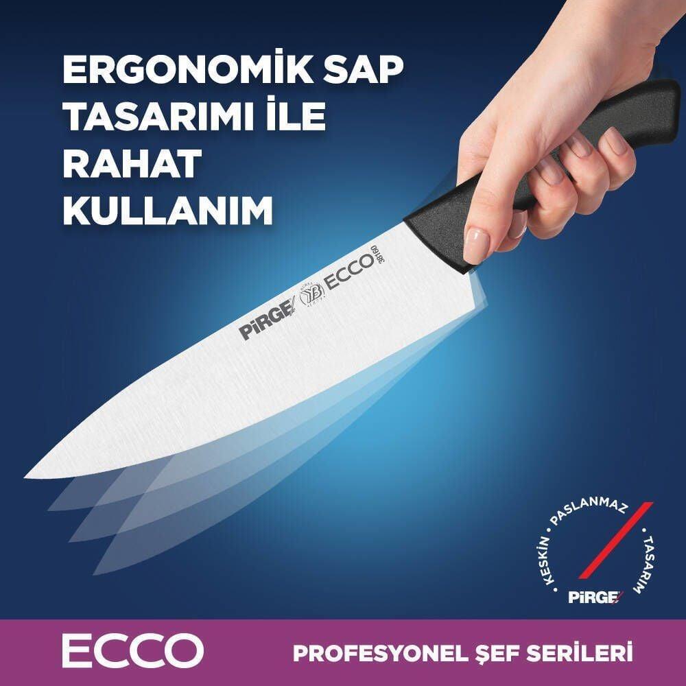 Pirge Ecco Şef Bıçağı 16 cm SİYAH - 38159