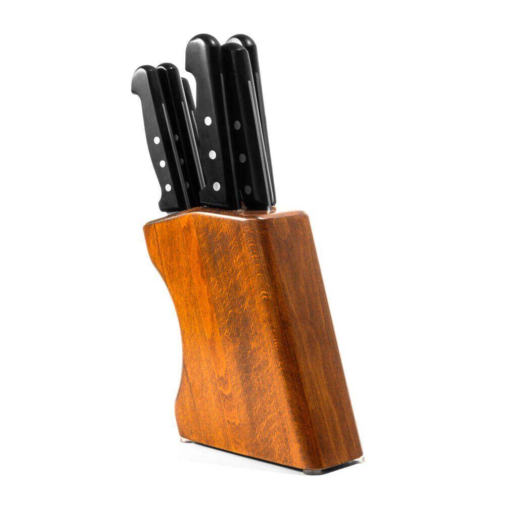 Pirge Superior Bloklu Bıçak Seti 6'lı SİYAH - 35053