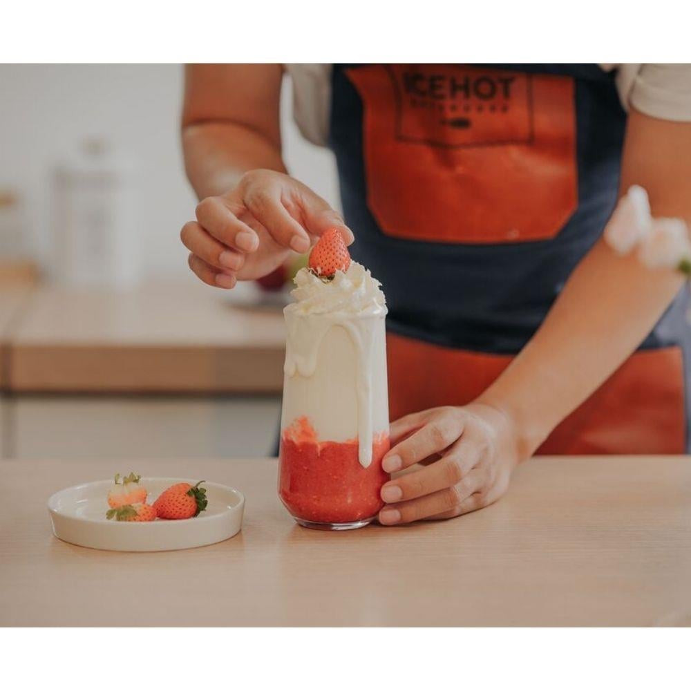 Rich's Icehot Çilekli Smoothie & Milkshake Şurubu ve İçecek Şurubu 1 Kg