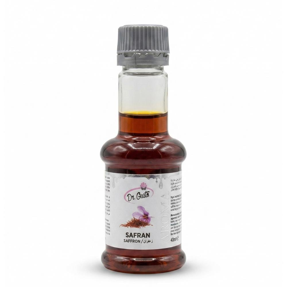 Safran Aroması 40 GR – Gıda Aroması (Tatlı, İçecek ve Pastacılık İçin)