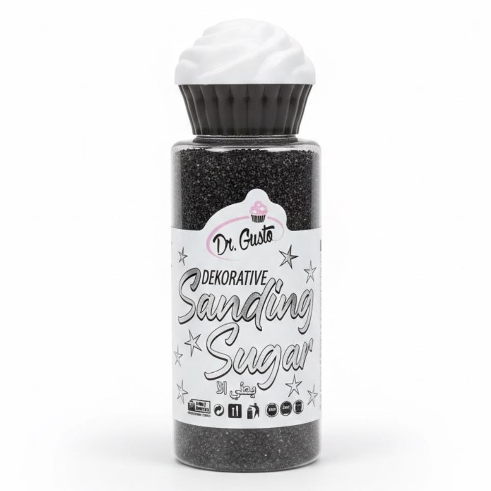Sanding Şeker 3’lü Set 100 Gr – Altın, Gümüş ve Siyah Pasta & Tatlı Süsleme Şekeri