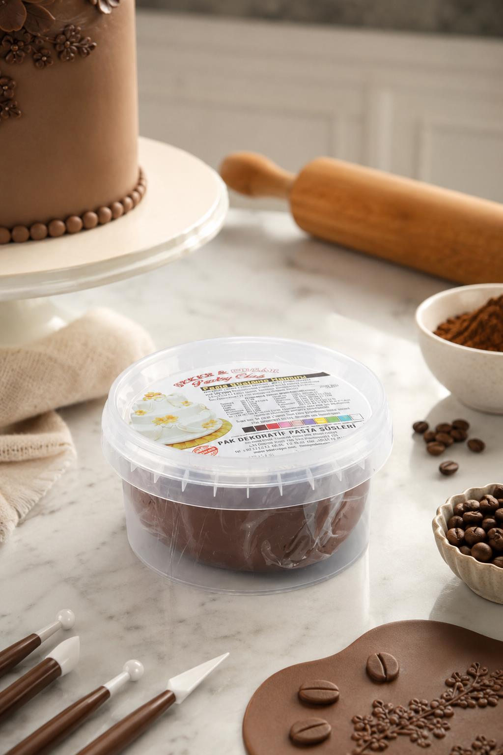 Şeker & SugarŞeker Hamuru Kahverengi 200 G