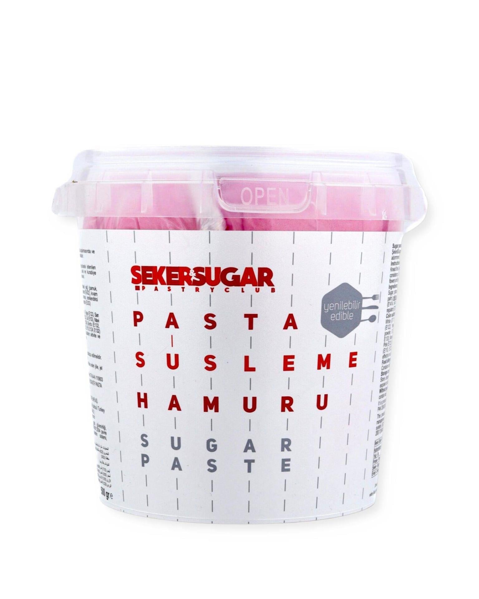 Şeker Sugar Şeker Hamuru Pembe 500 gr