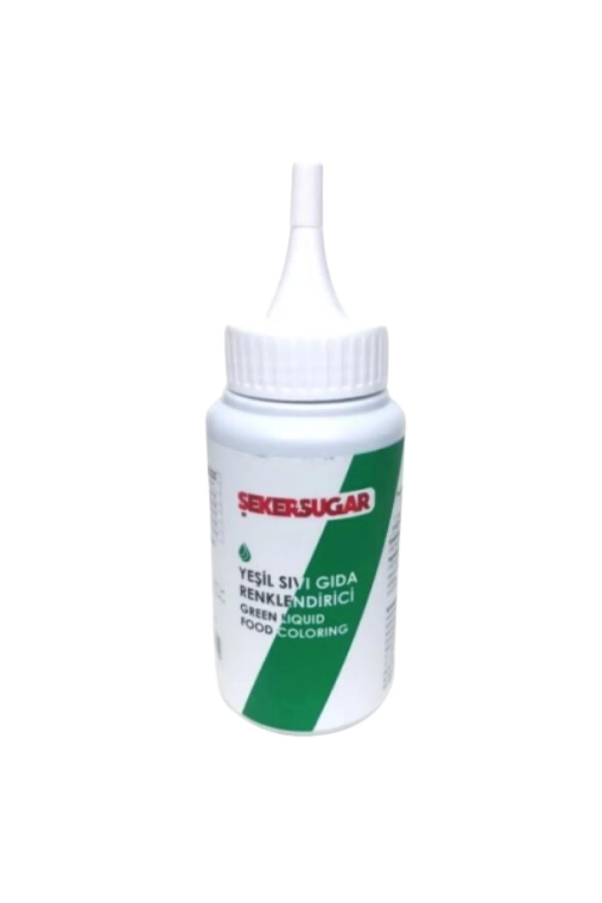 Şeker Şugar Sıvı Gıda Boyası Yeşil 150 Ml