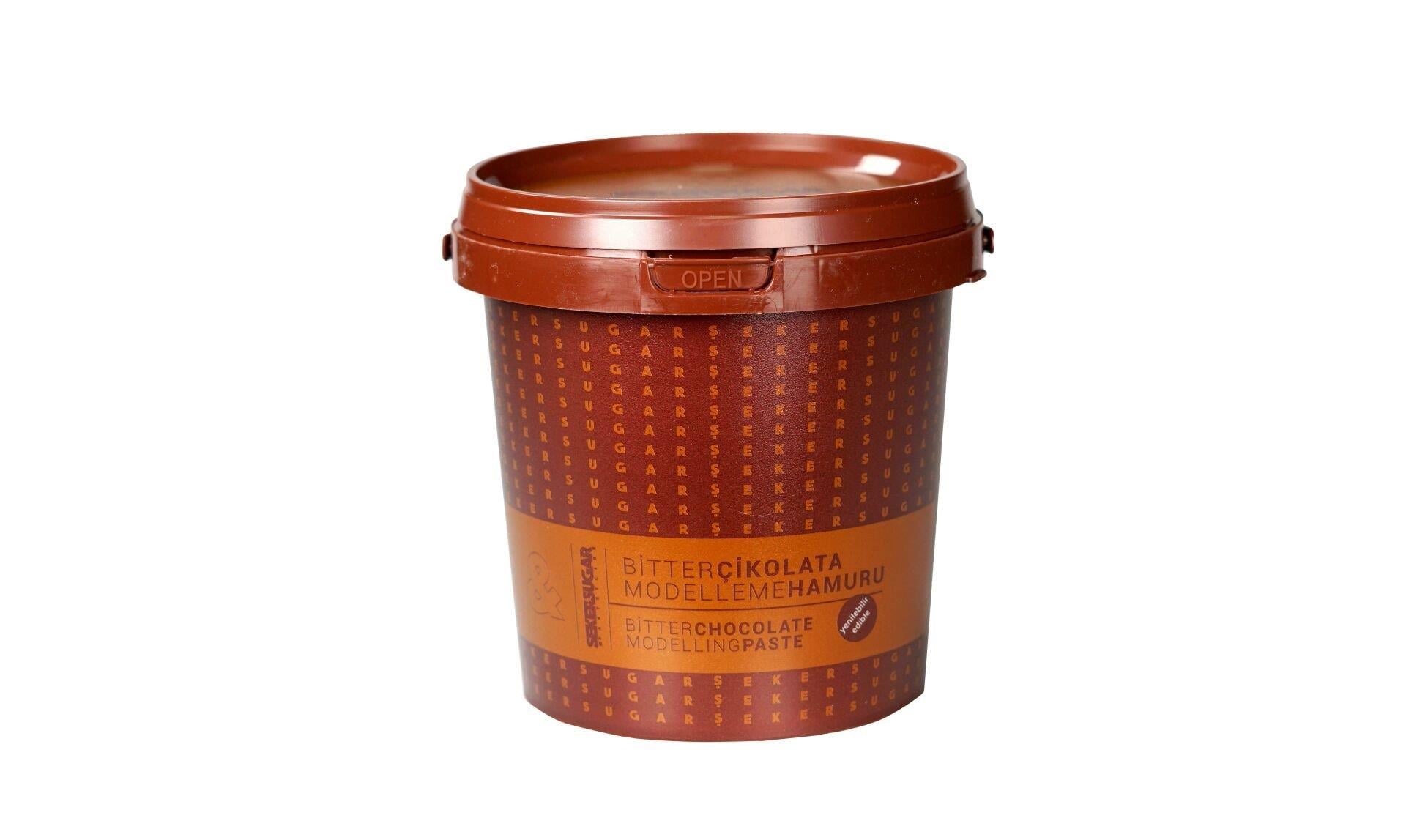 Şeker&Sugar Bitter Çikolata Modelleme Hamuru 1 Kg