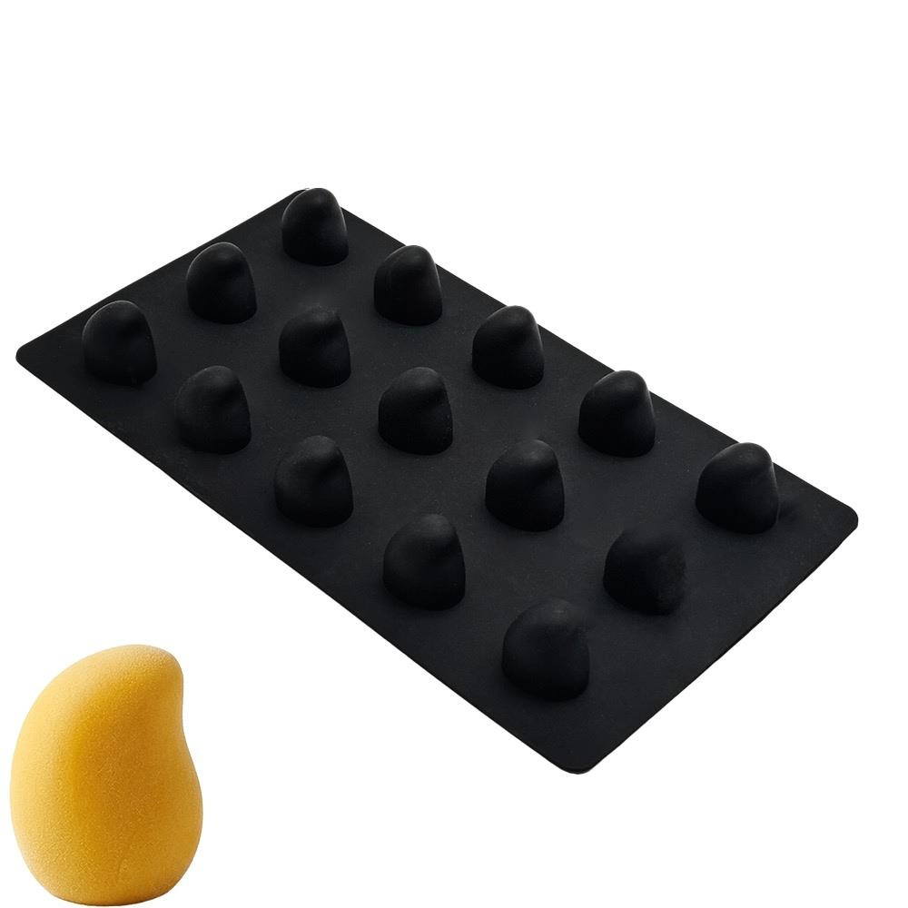Silikon Mini Meyveli Dondurma Kalıbı Mango Şekilli