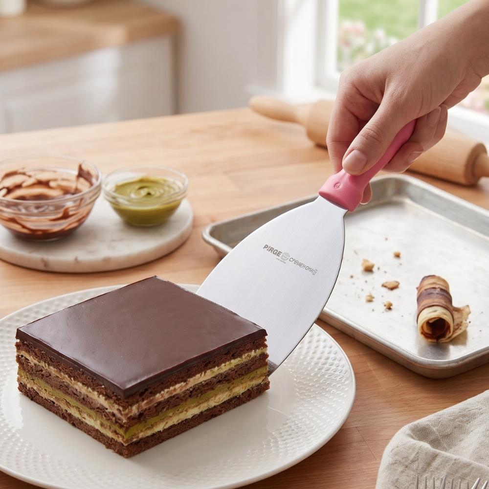 Spatula No:2 11.5 CM Pembe – Silikon Karıştırma ve Sıyırma Spatulası