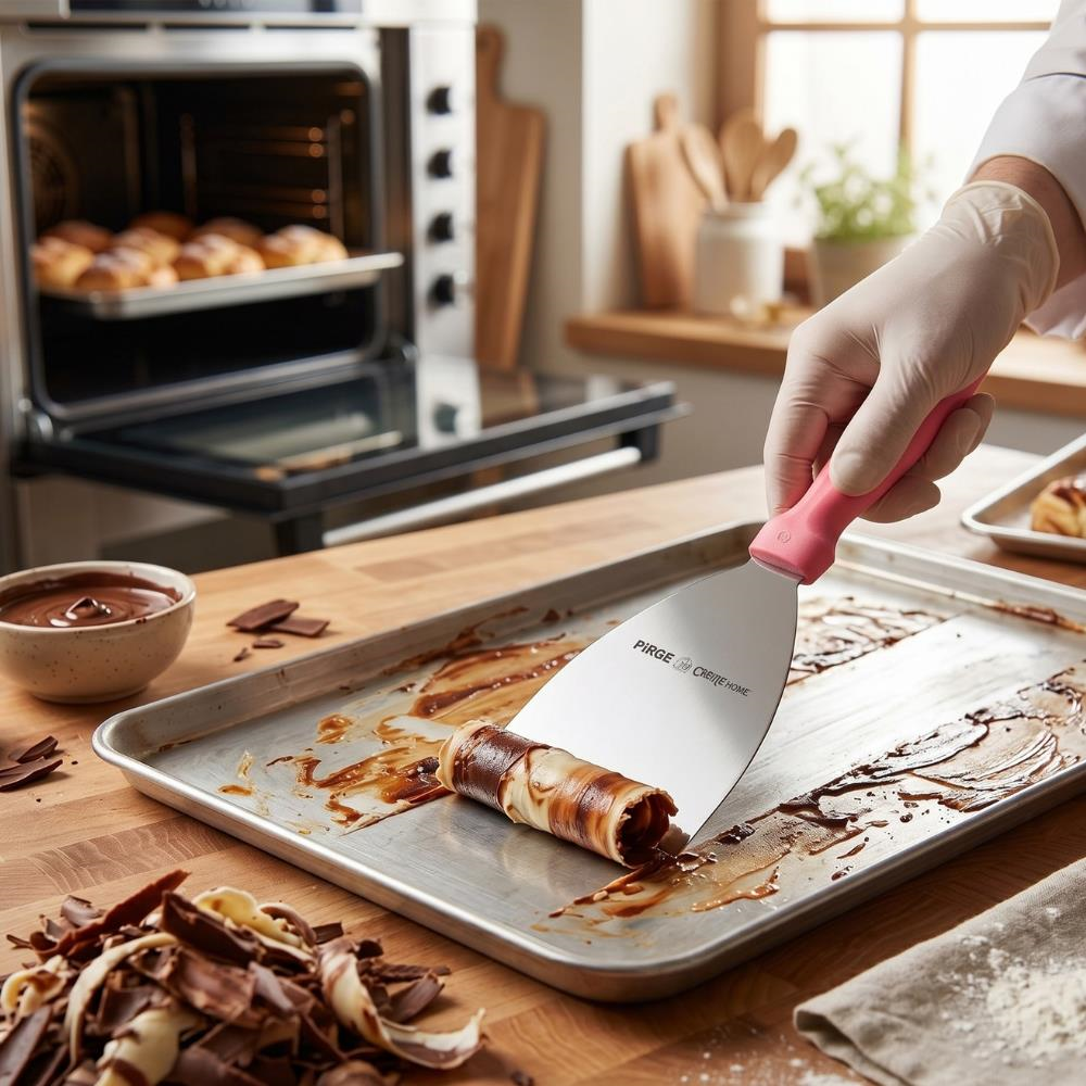 Spatula No:3 12.5 CM Pembe – Silikon Karıştırma ve Sıyırma Spatulası