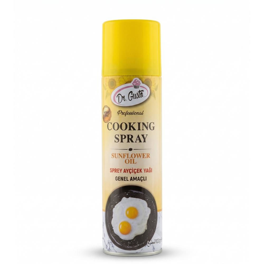 Sprey Ayçiçek Yağı 250 ML – Yapışmaz Pişirme Spreyi & Kalıp Ayırıcı Yağ