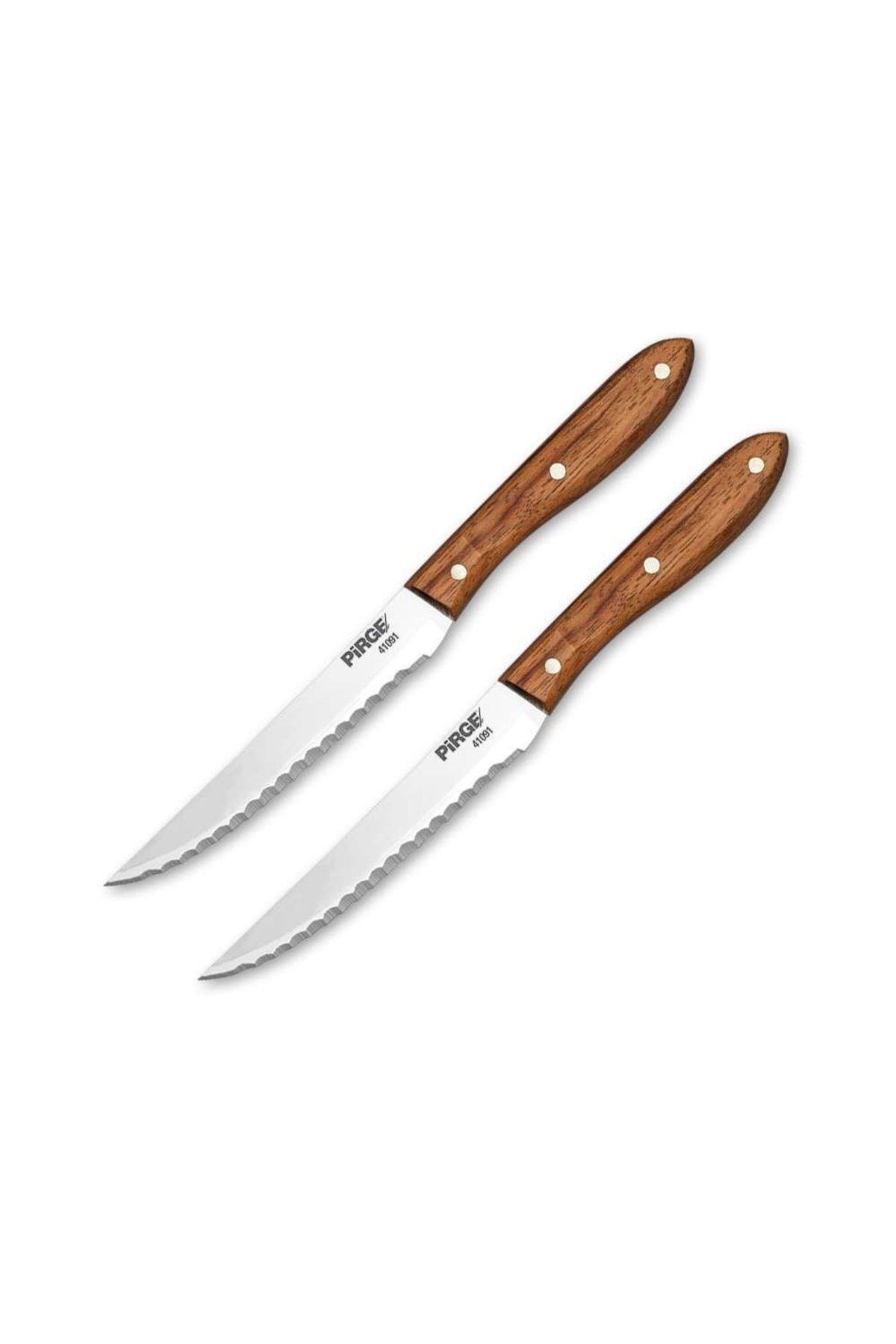 Steak Bıçağı Ahşap Seti 2'li Set