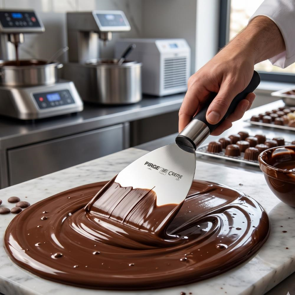 Titan Spatula No:1 11 CM Siyah – Servis Spatulası ve Çok Amaçlı Mutfak Aparatı