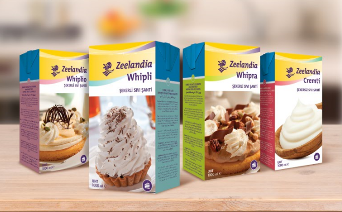 Zeelandia Whipli Şekerli Sıvı Şanti 1 Lt X 12 Adet