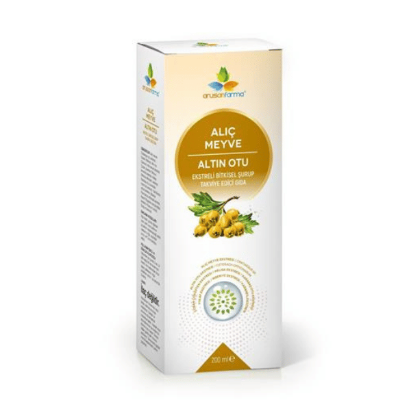 ALIÇ MEYVE EKSTRELİ BİTKİSEL KARIŞIM ŞURUP TAKVİYE EDİCİ GIDA