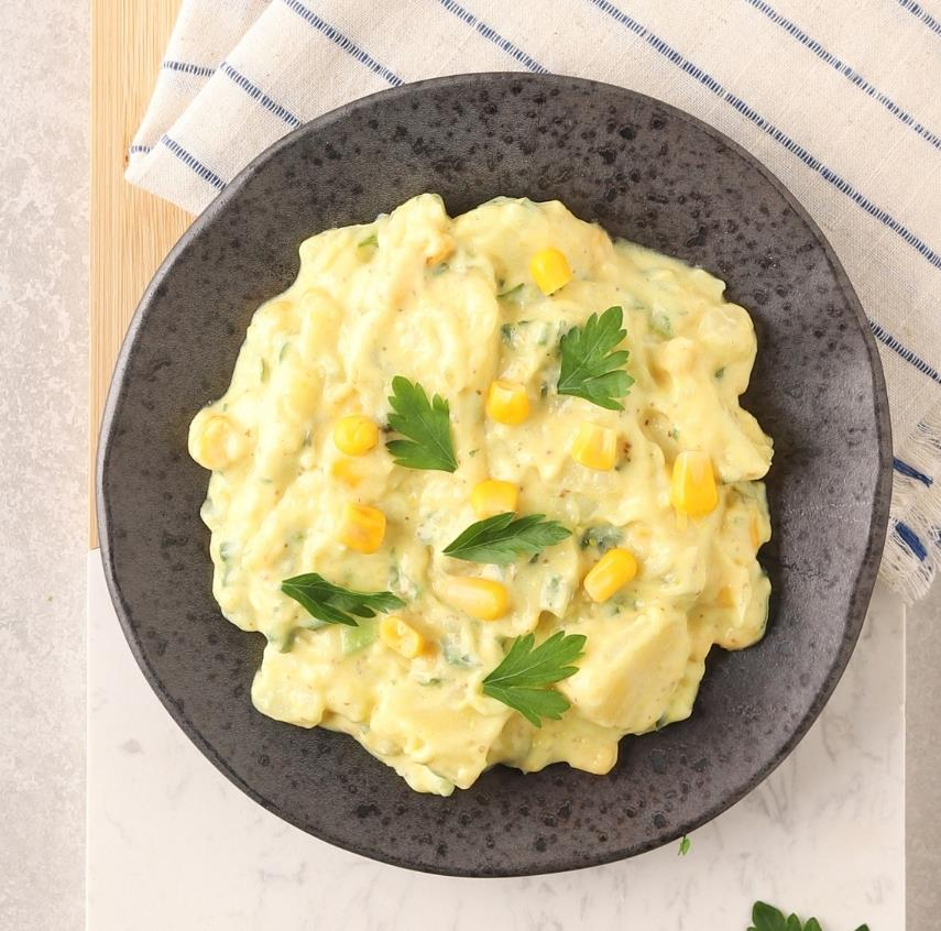 Hardallı Patates Salatası