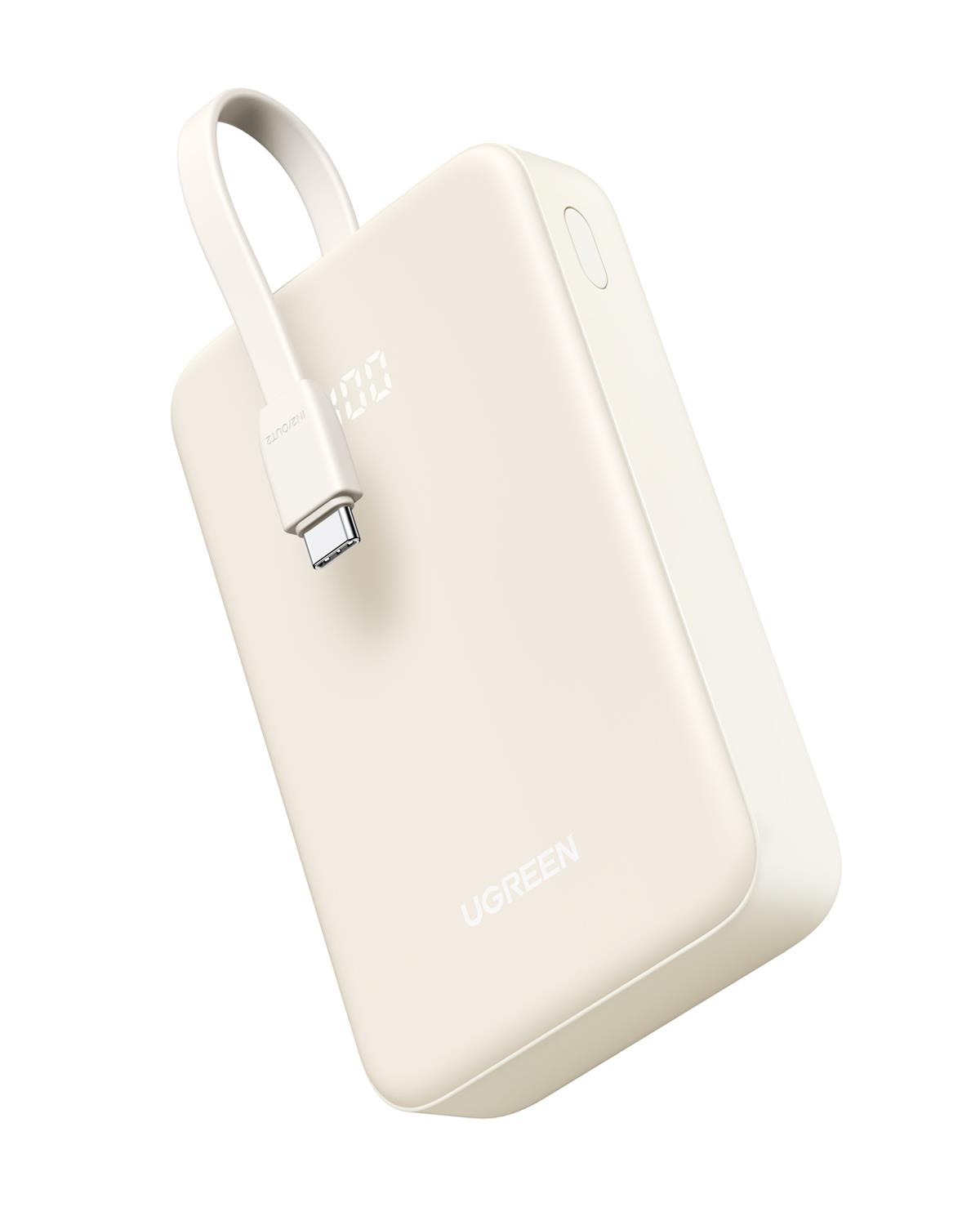 UGREEN 20.000 mAh PD 20W Kablolu Hızlı Şarj Powerb