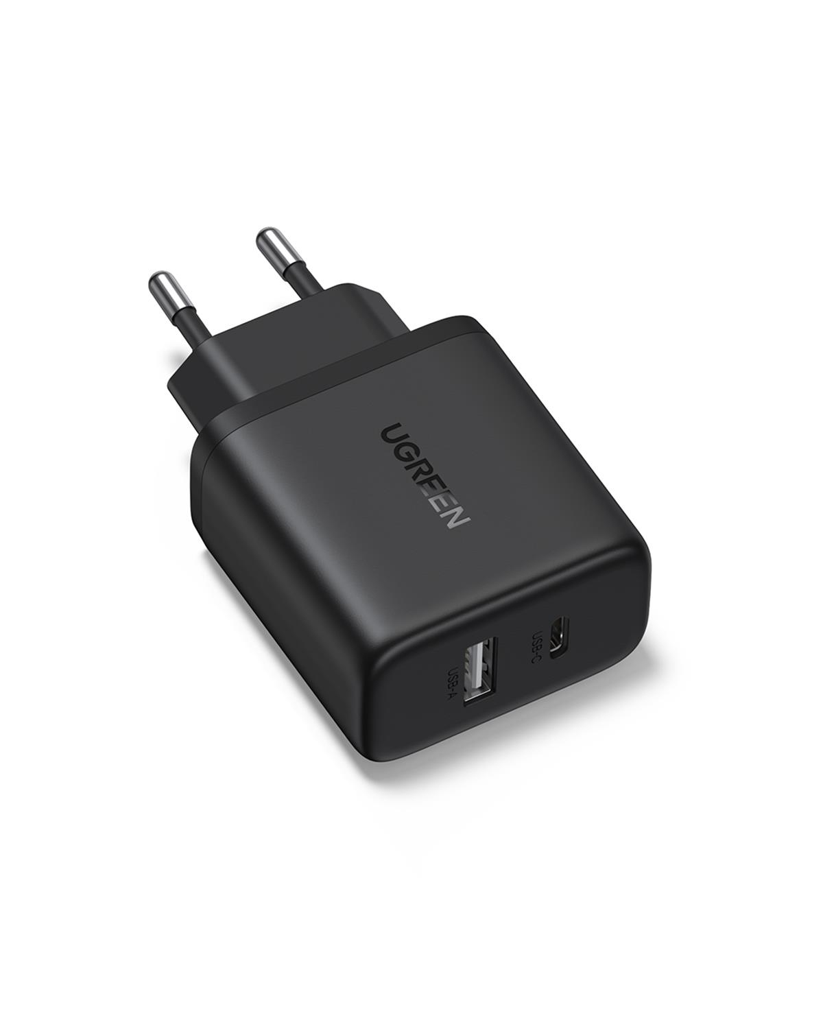 UGREEN 20W 2 Portlu Hızlı Şarj Cihazı, 1xUSB-A, 1x