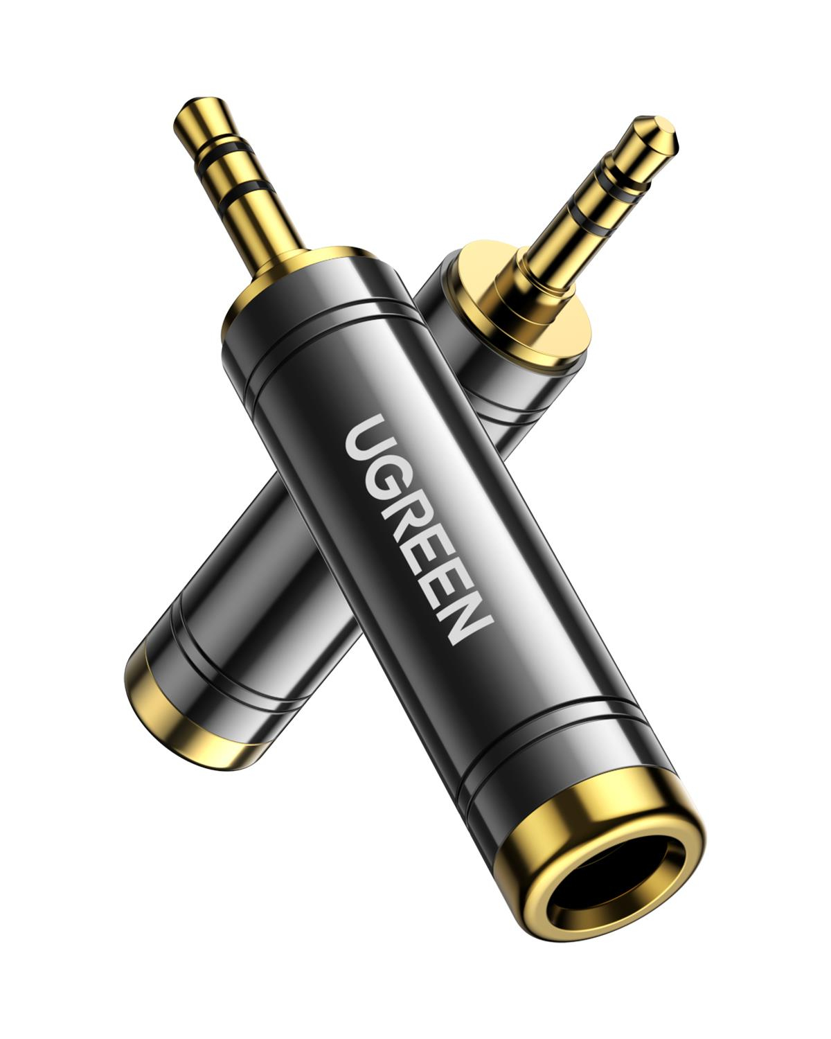 UGREEN 3.5mm Male to 6.35mm Female Adapter 1pcs