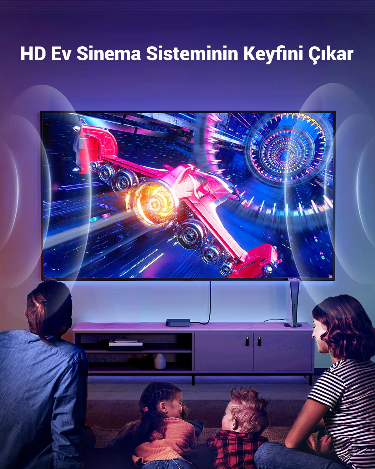 UGREEN 4K HDMI Cable Male to Male Braided 1m