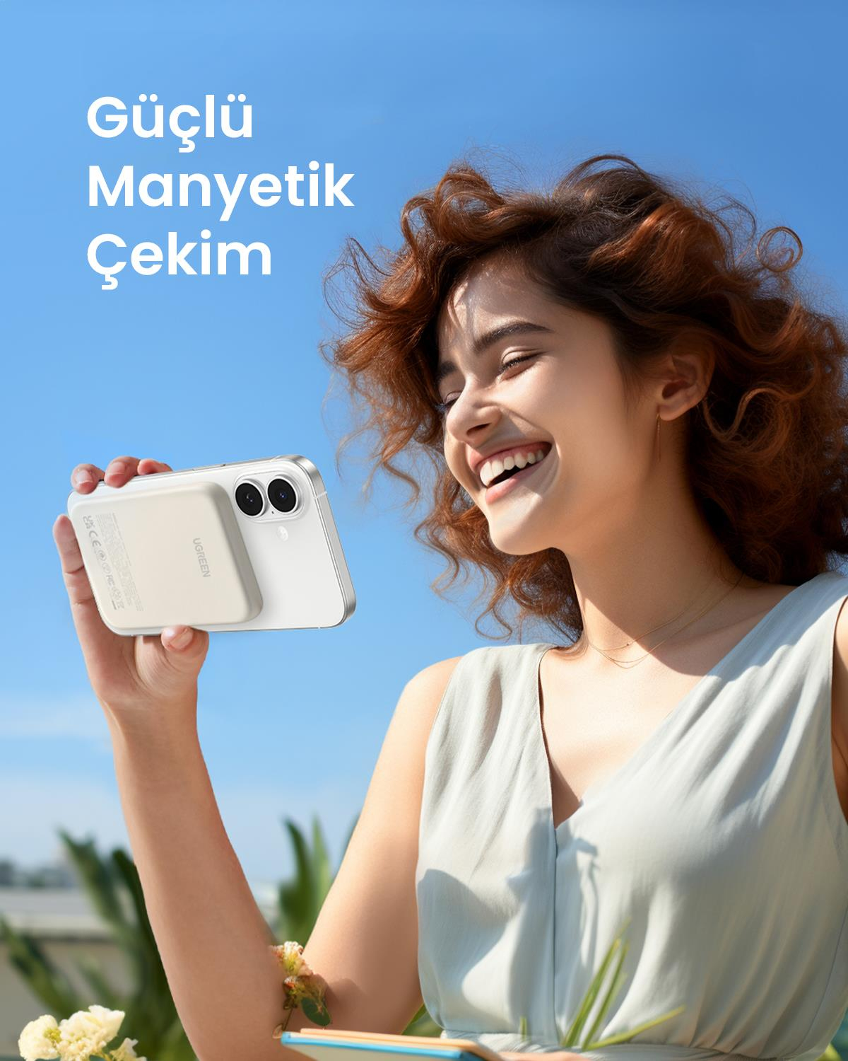 UGREEN 5.000 mAh MagSafe 15W Wireless Powerbank Be