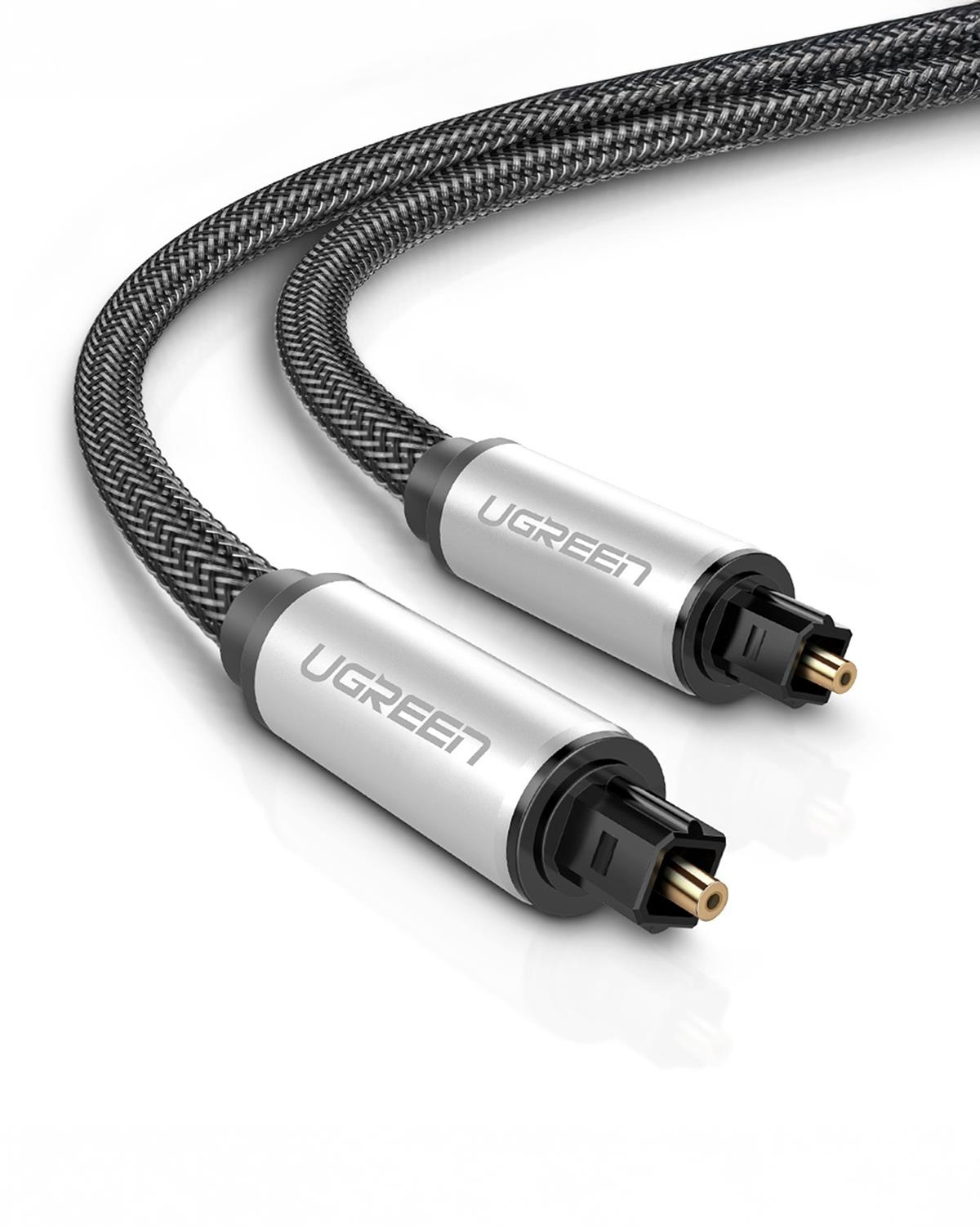 UGREEN 5.1 Dijital Toslink Optik Ses Kablosu 2 Metre, 10540