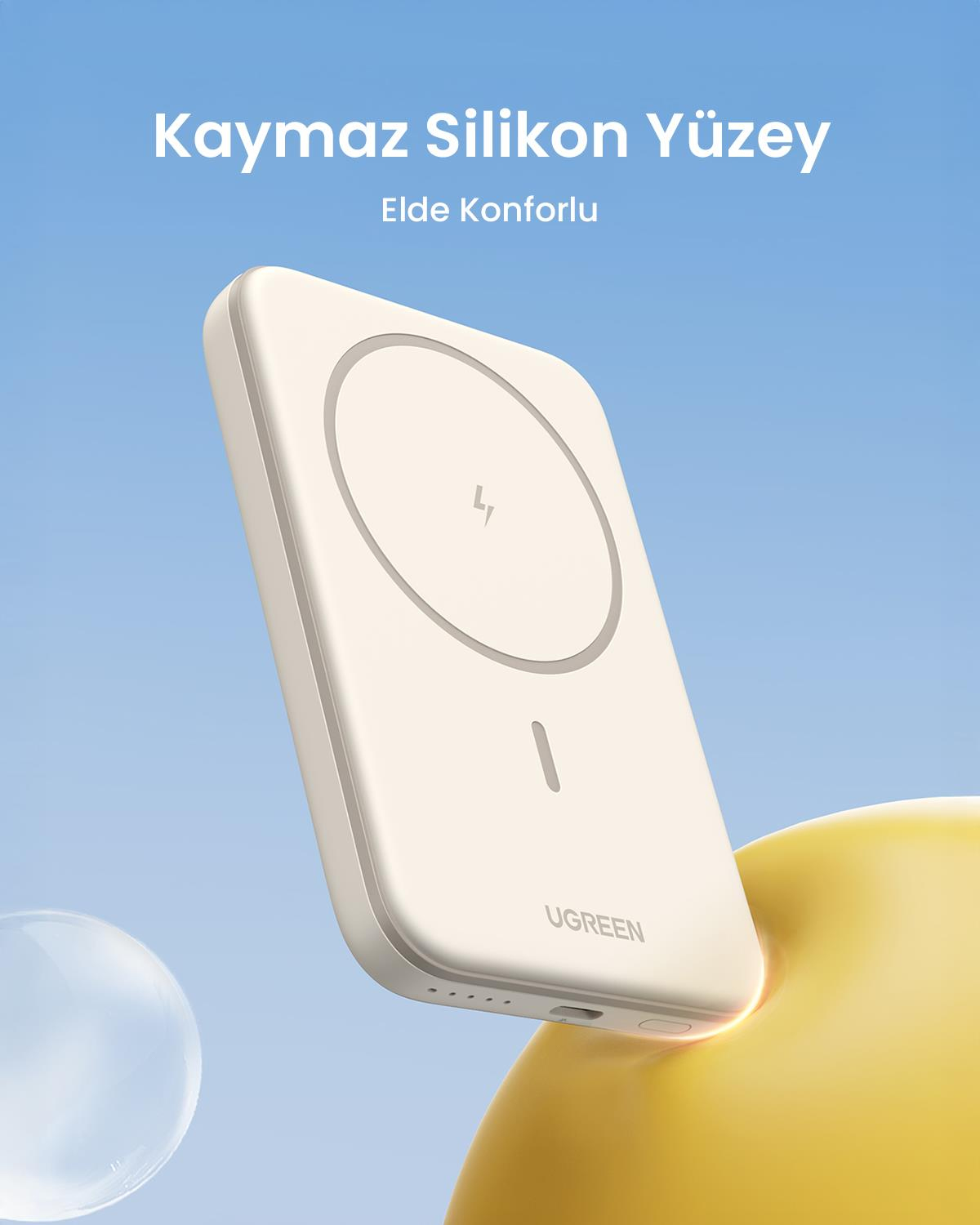 UGREEN 5.000 mAh MagSafe 15W Wireless Powerbank Be
