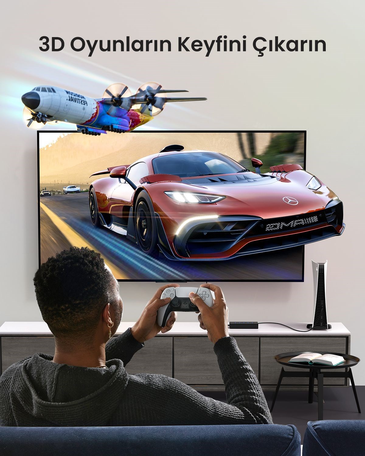 UGREEN 5-in-1 4K@60Hz HDMI Switch, 90512