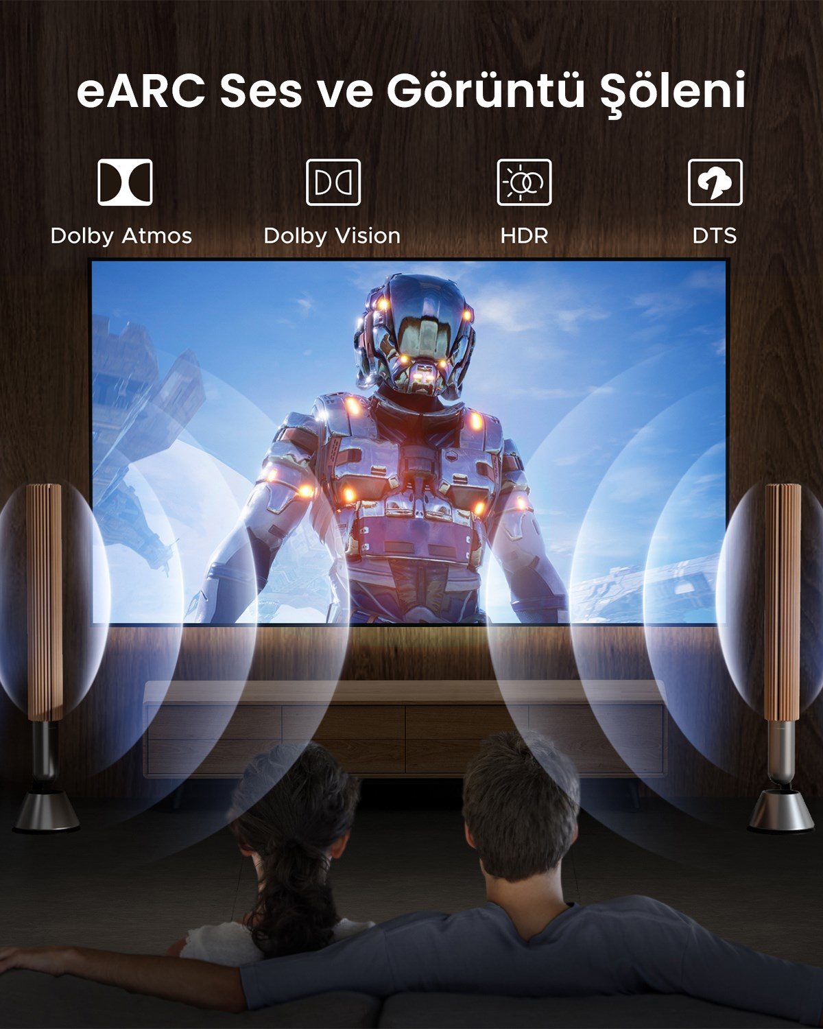 UGREEN Alüminyum 8K 60Hz Dişi to Dişi v2.1 HDMI Uzatma Birleştirme Aparatı, 90592