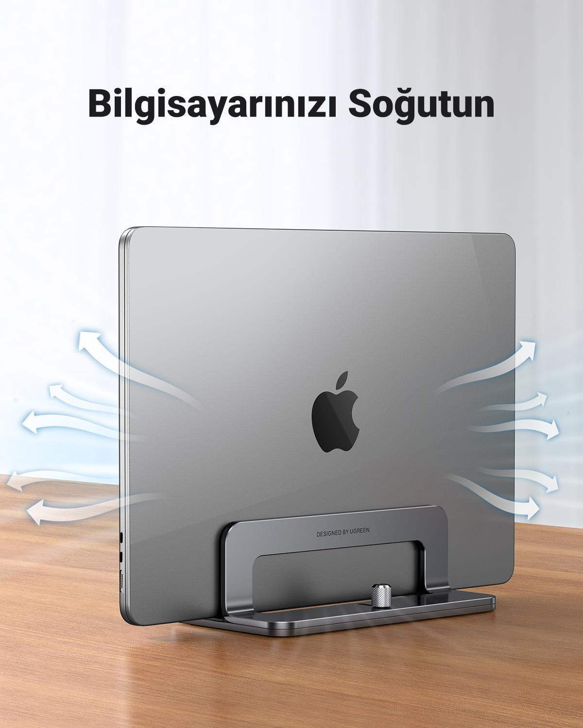 UGREEN Alüminyum Notebook Macbook Dikey Masaüstü S