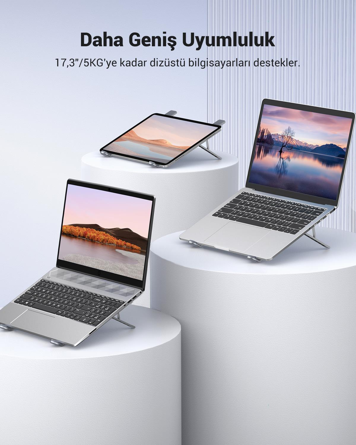 UGREEN Ayarlanabilir Katlanabilir Masaüstü Noteboo