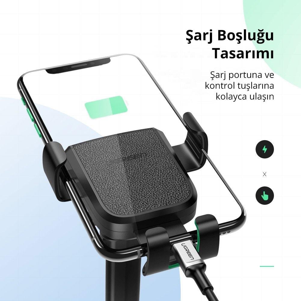 UGREEN Ayarlanabilir Kollu Araç İçi Vantuzlu T.