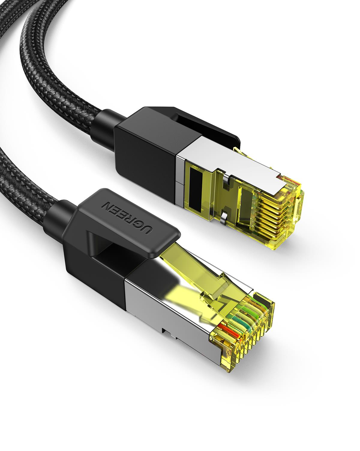 UGREEN Cat7 Ethernet Kablosu Naylon 10Gbps 600Mhz
