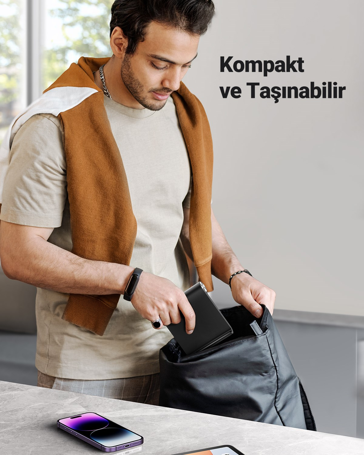 UGREEN Çok Amaçlı Masaüstü Tablet Standı, Siyah, 50748