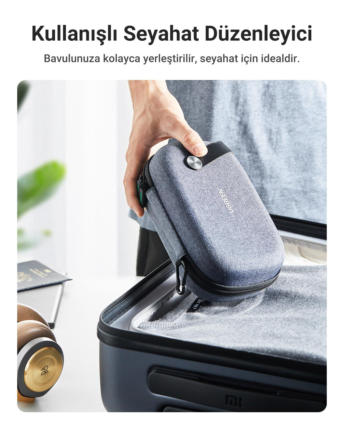 UGREEN Çok Bölmeli Elektronik Aksesuarlar Düzenley