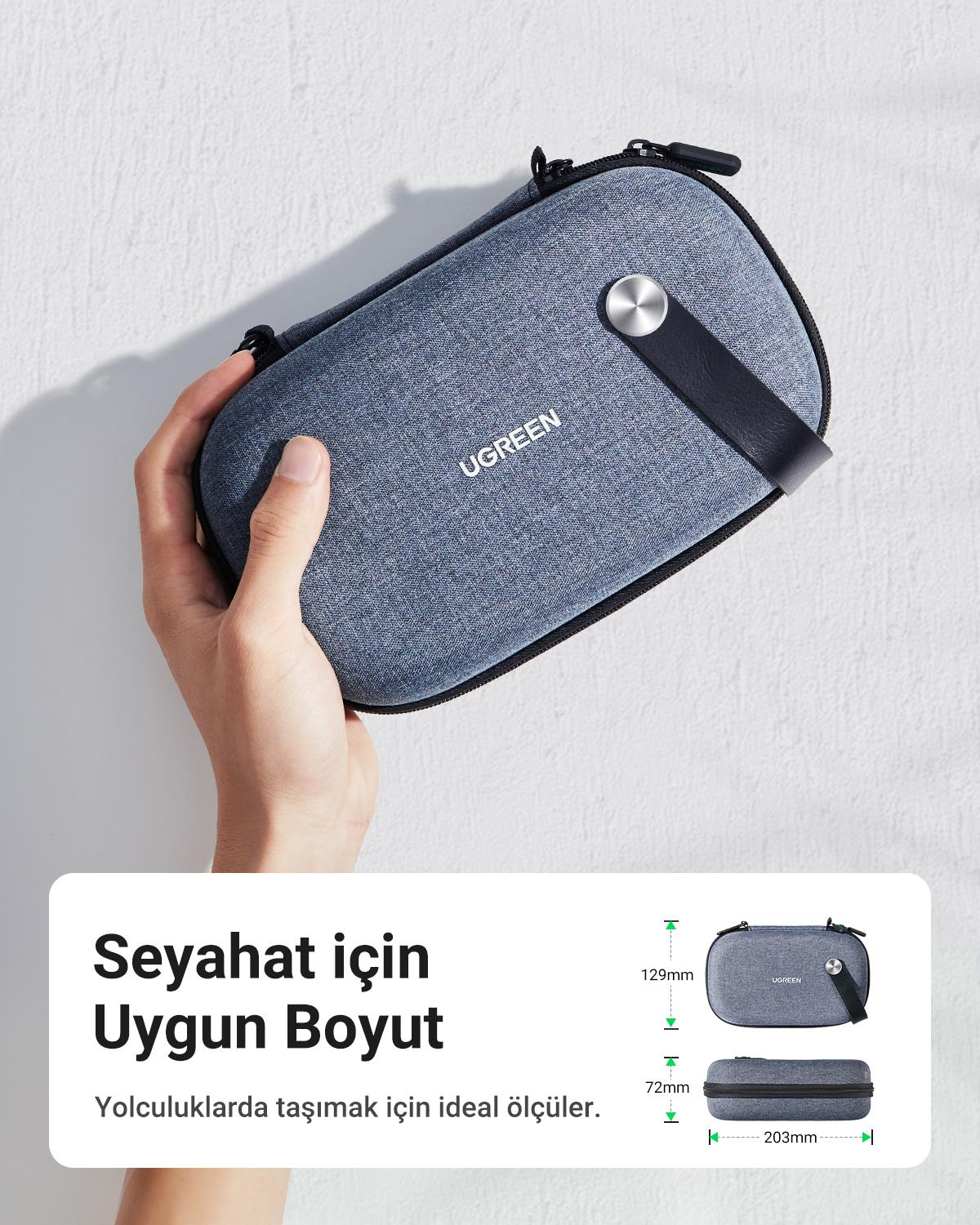 UGREEN Çok Bölmeli Elektronik Aksesuarlar Düzenley