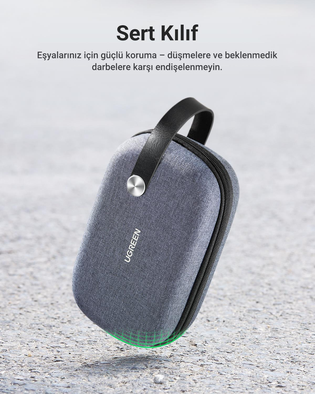 UGREEN Çok Bölmeli Elektronik Aksesuarlar Düzenley