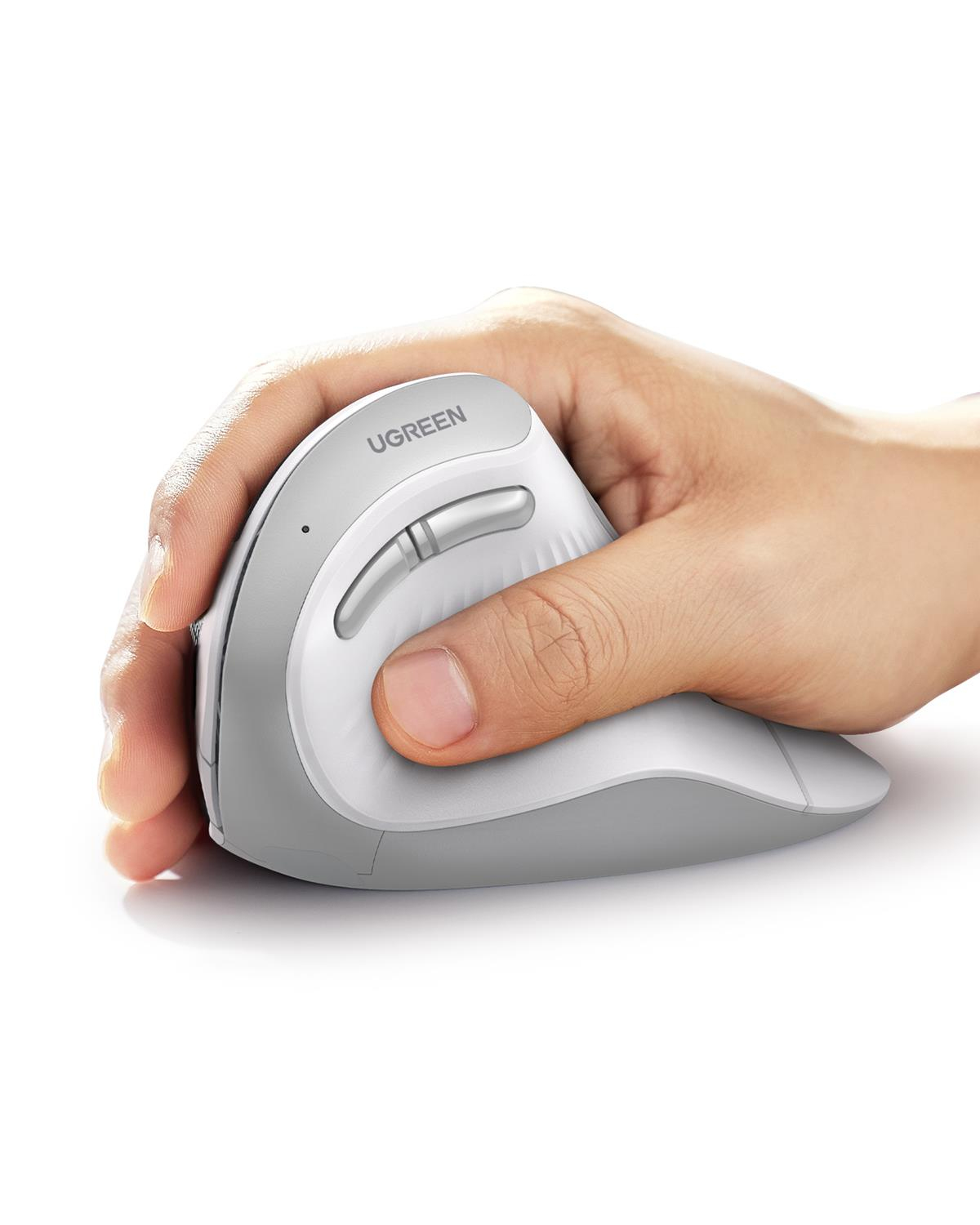 UGREEN Dikey Ergonomik Fare Kablosuz (BT 5.0+2.4G)