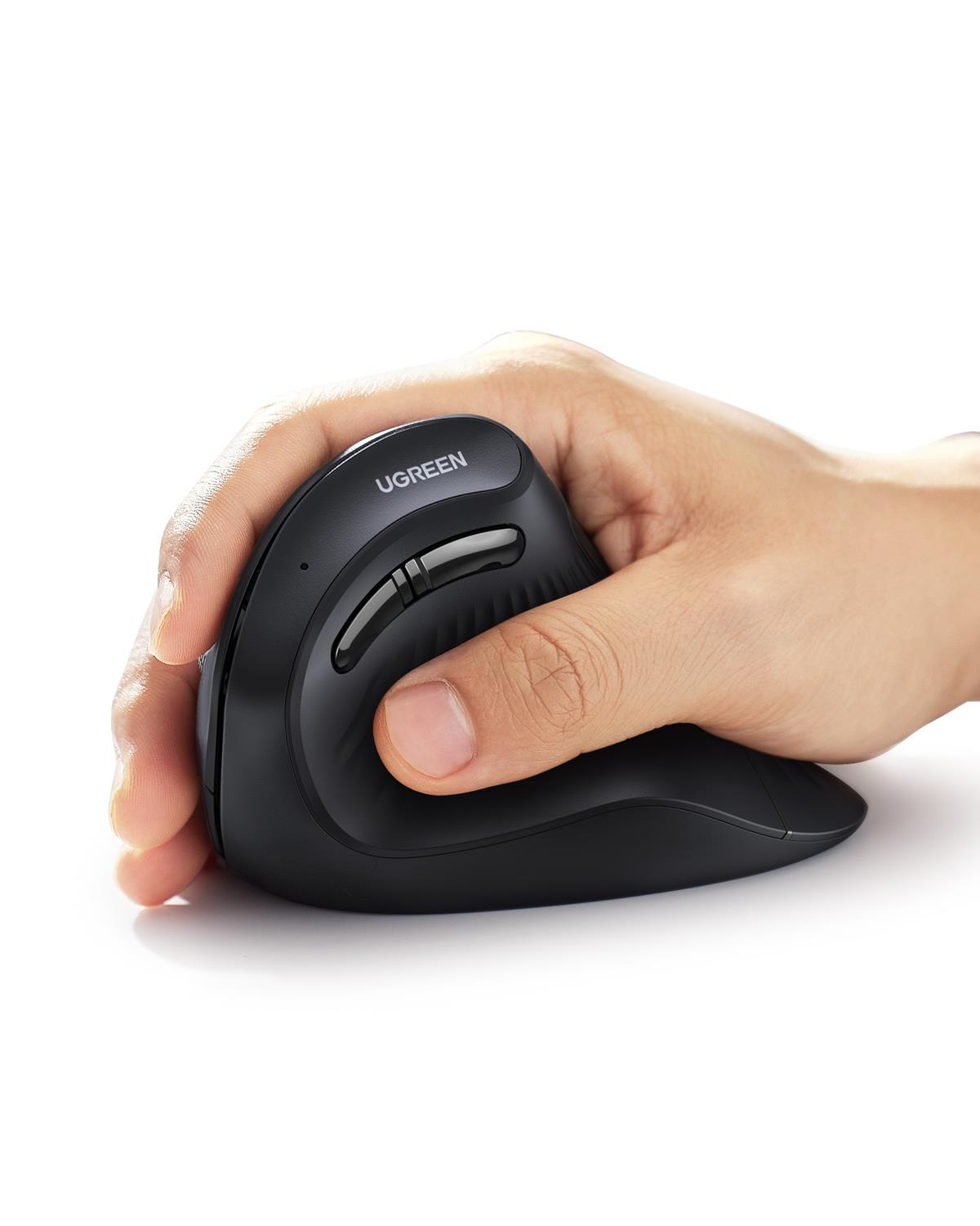 UGREEN Dikey Ergonomik Fare Kablosuz (BT 5.0+2.4G)