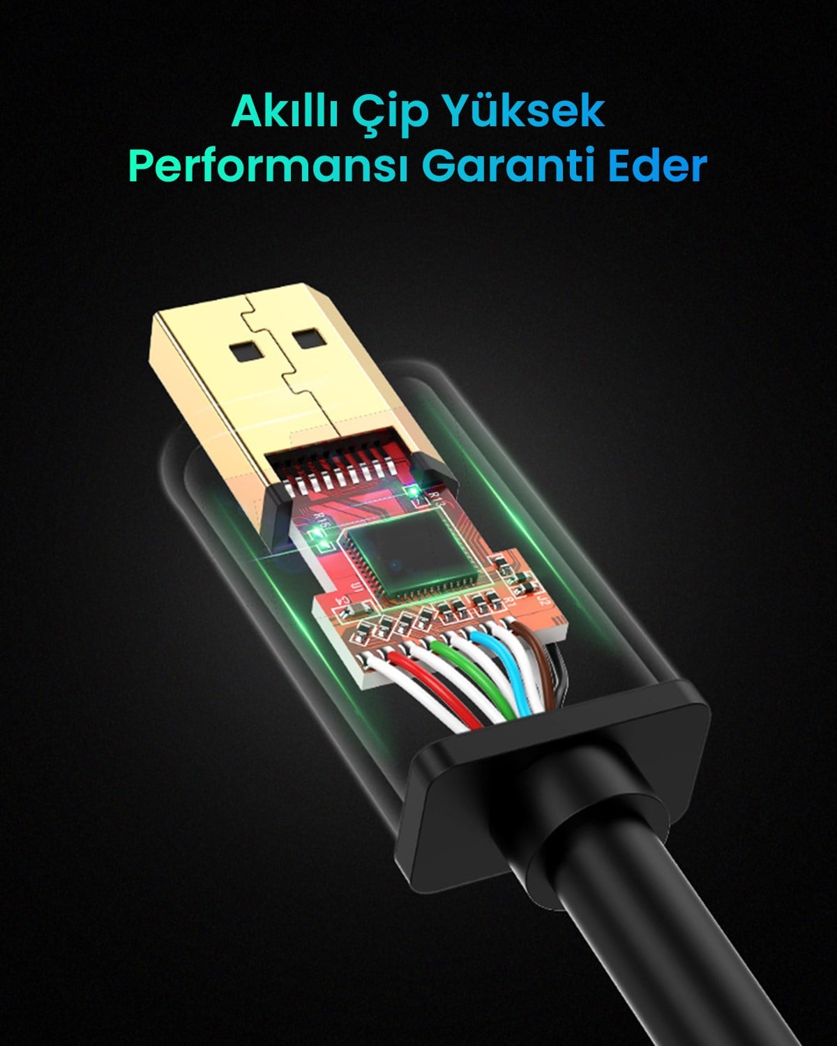 UGREEN Display Port Erkek to DVI 24+1 Erkek Görüntü Aktarma Kablosu 2 Metre, 10221