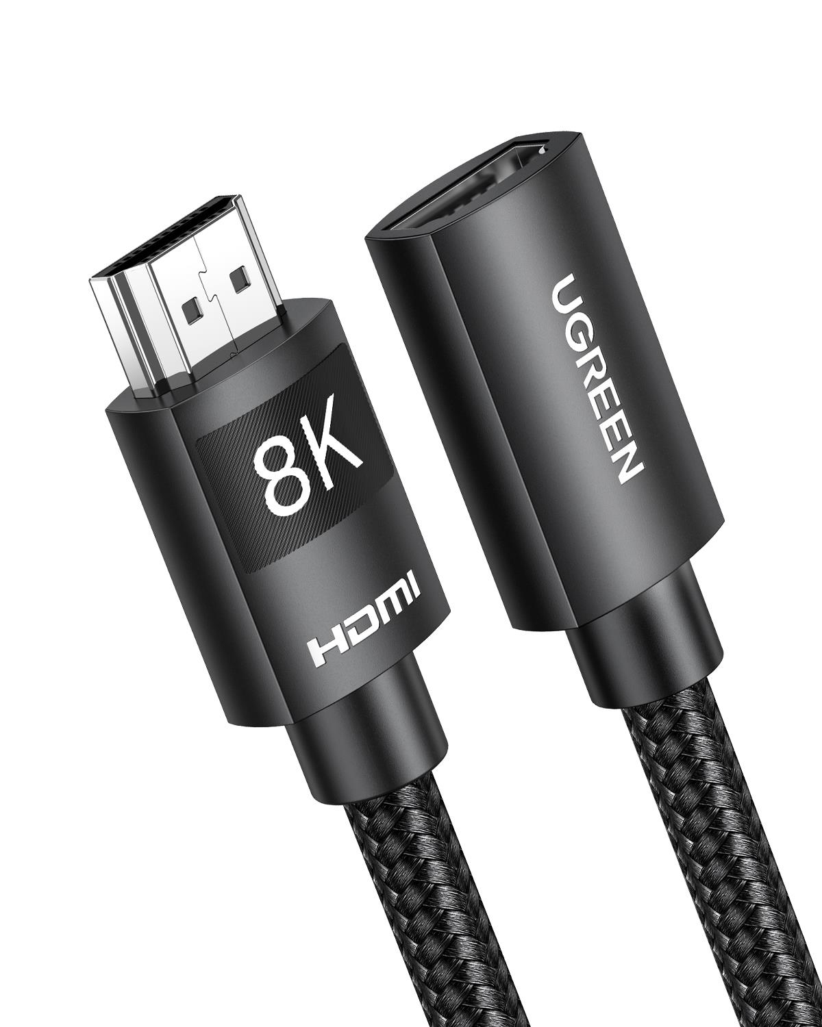 UGREEN HDMI 8K 60Hz Uzatma Kablosu 0.5m, 40400