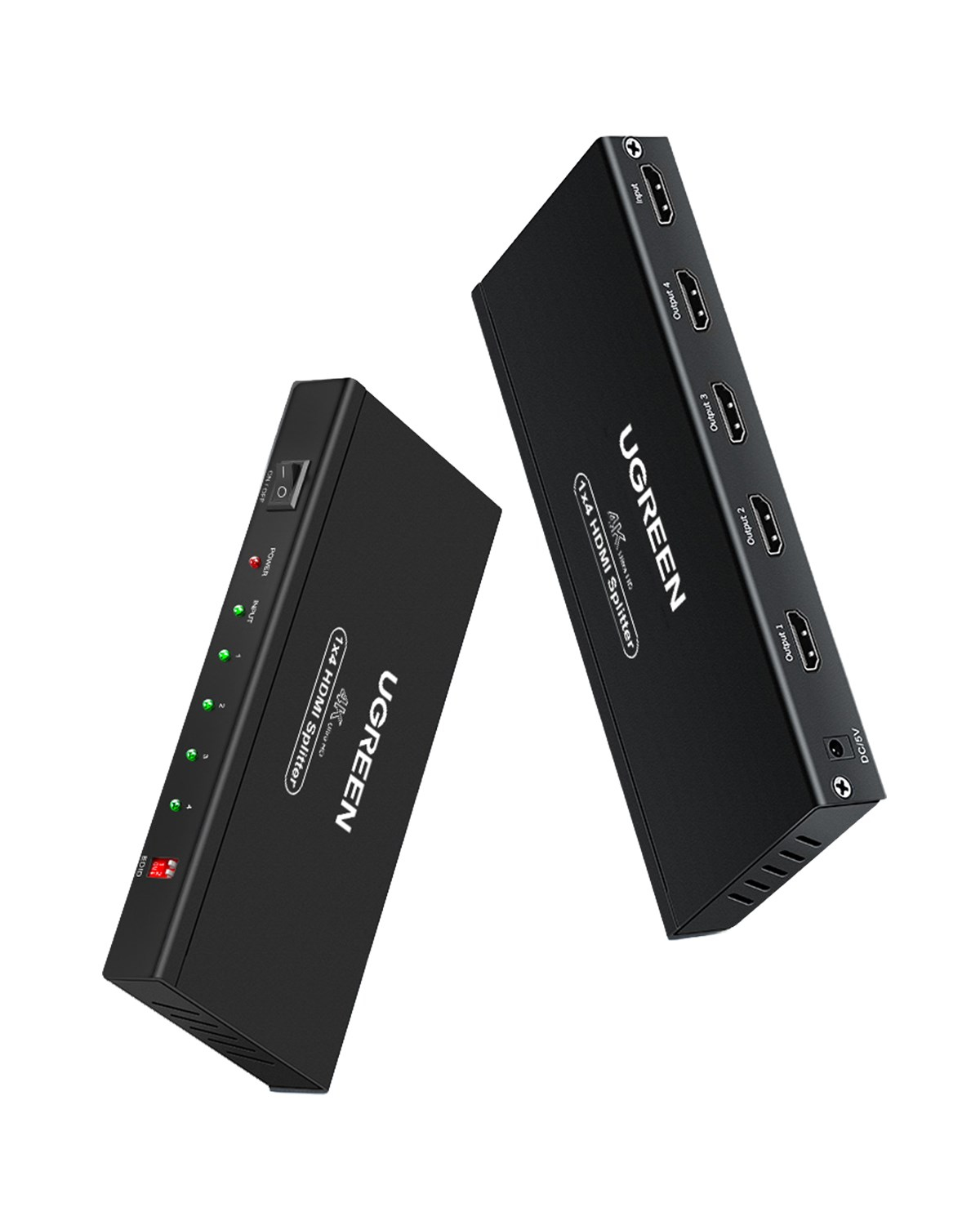 UGREEN HDMI Splitter 1-in-4-out EU, 40202EU