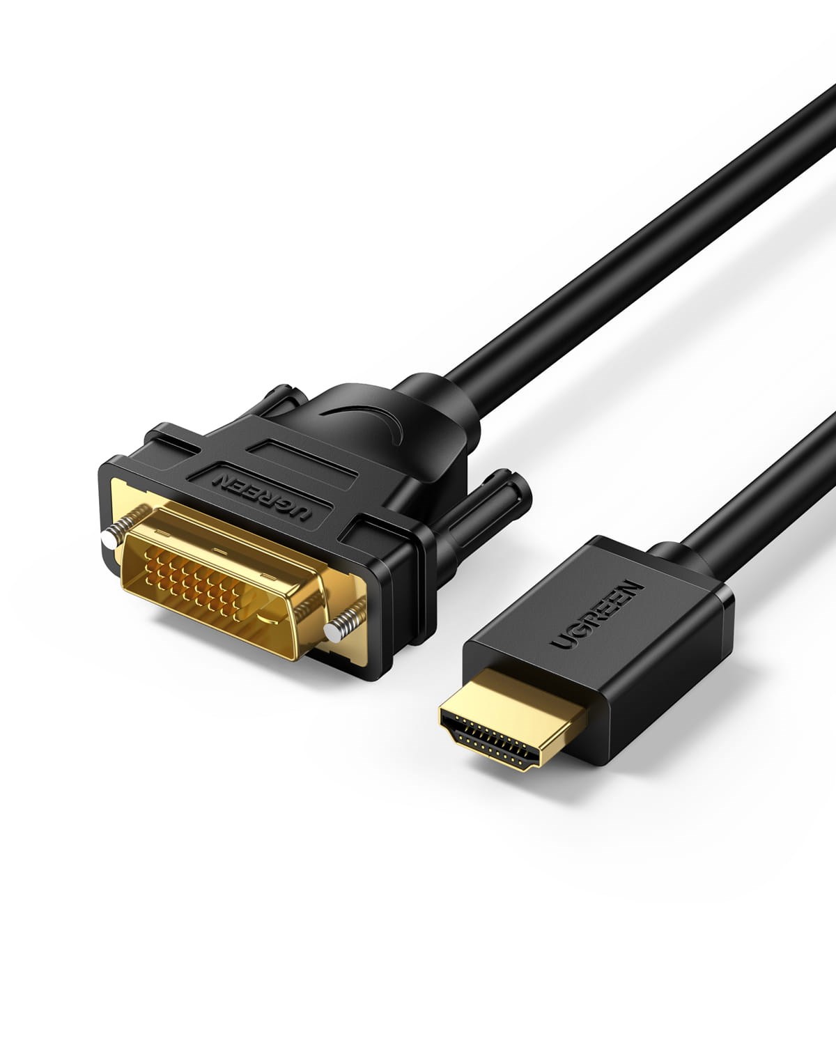 UGREEN HDMI to DVI 1080P Çift Yönlü Görüntü Aktarma Kablosu, 2 Metre, 10135