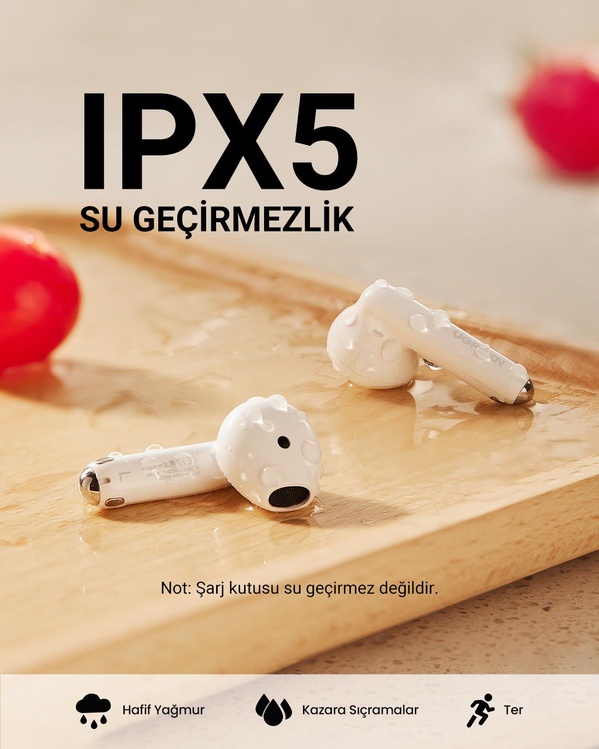 UGREEN HiTune H5 True Kablosuz Kulak İçi Kulaklık,