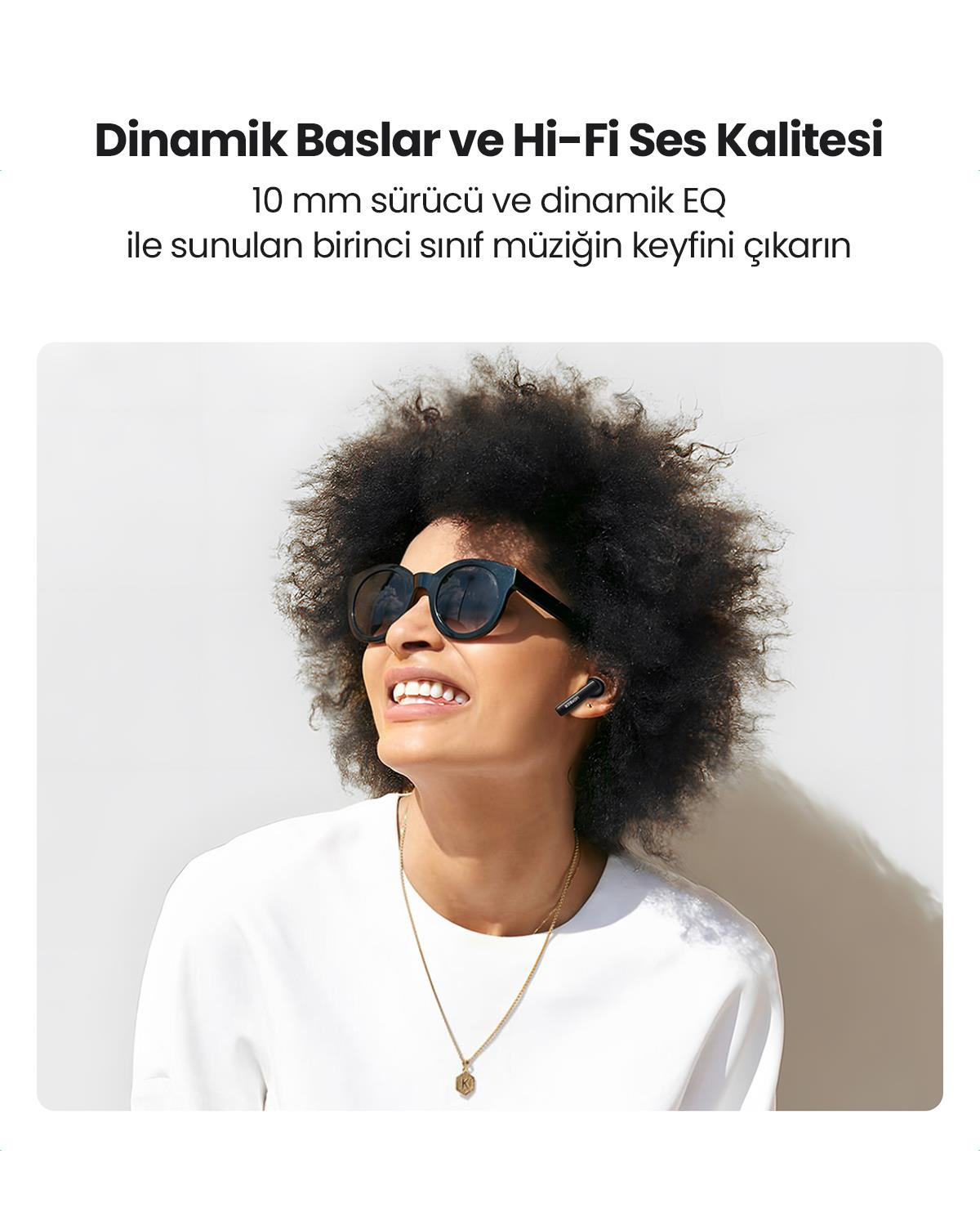 UGREEN HiTune T3 Aktif Kablosuz Kulak İçi Kulaklık