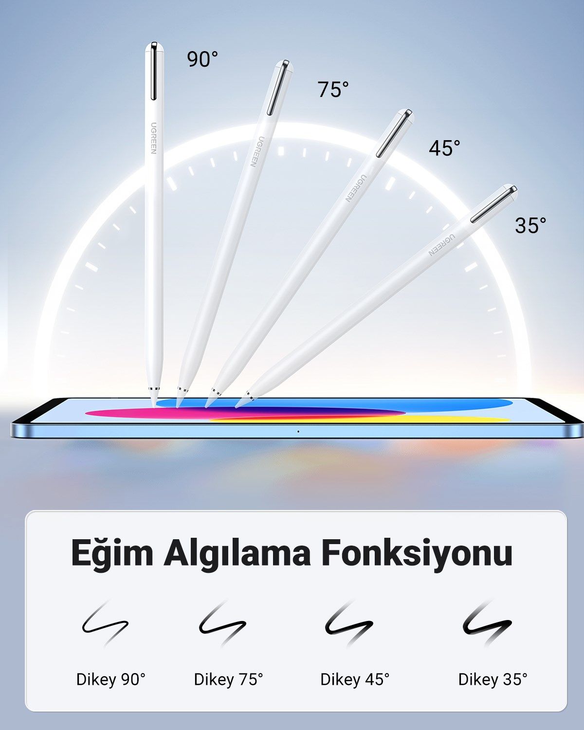 UGREEN iPad Uyumlu Tablet Kalemi, 90915