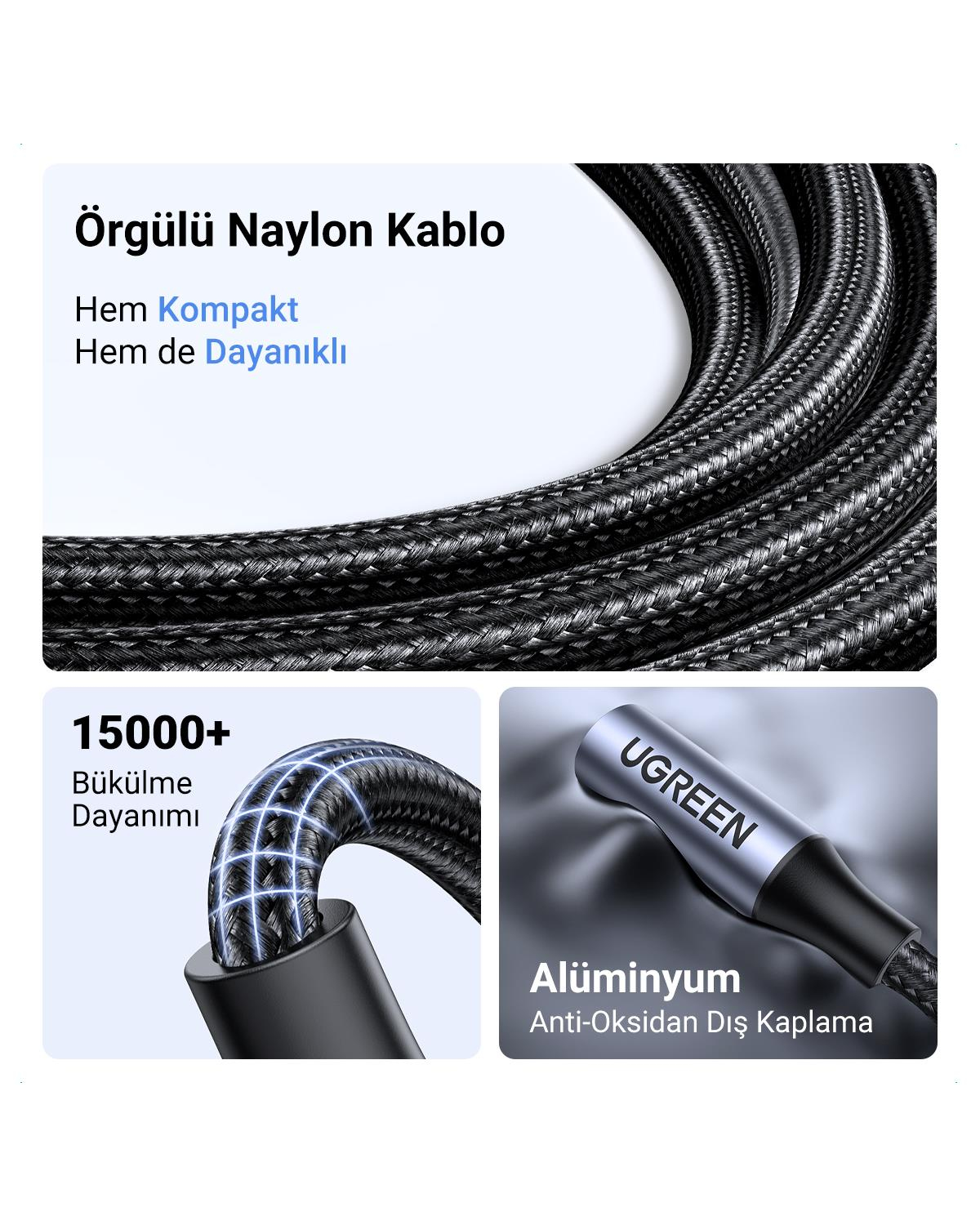 UGREEN MFI Lightning to 3.5mm Aux Dönüştürücü Adap