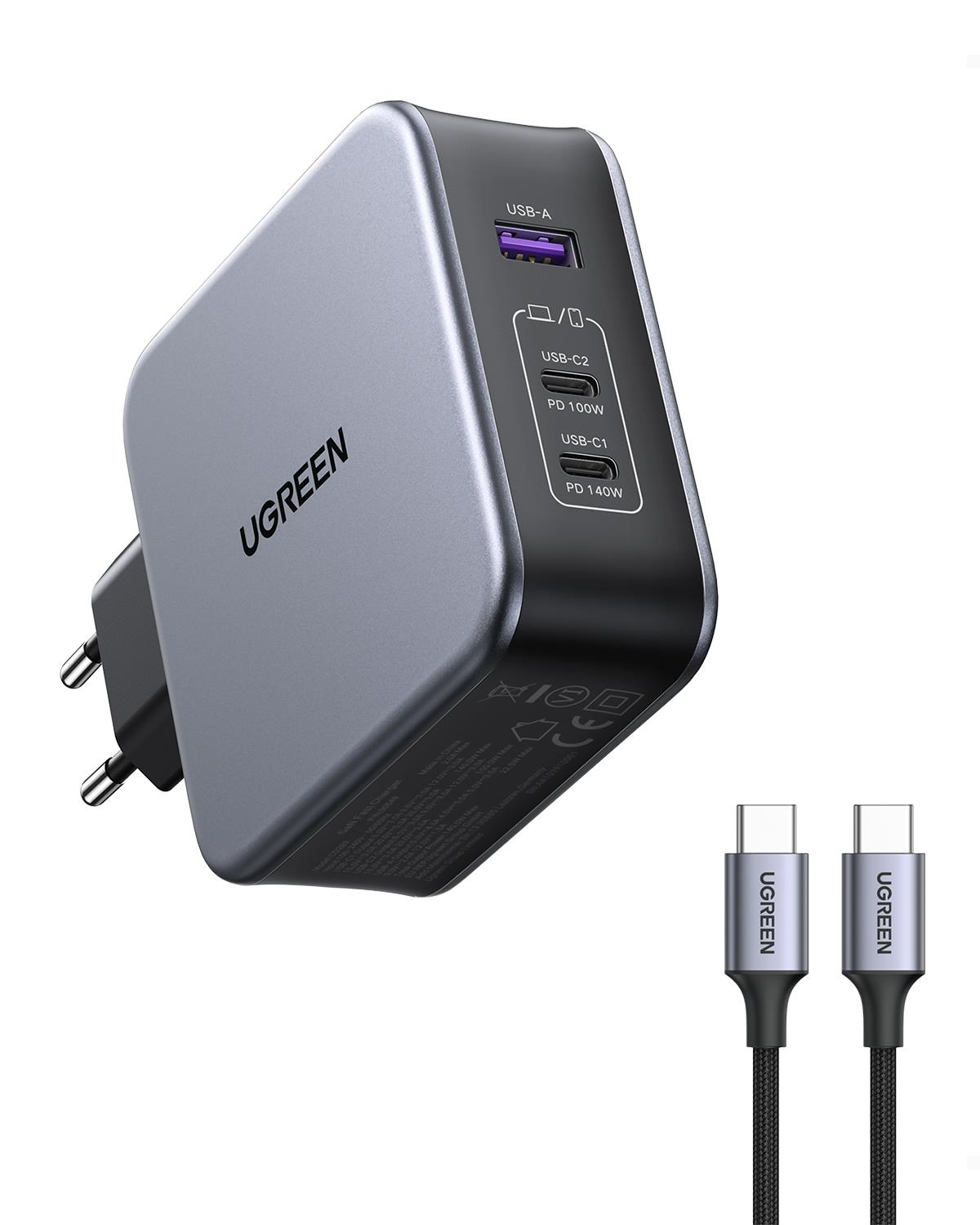 UGREEN Nexode 140W USB Type-C Hızlı Şarj Cihazı