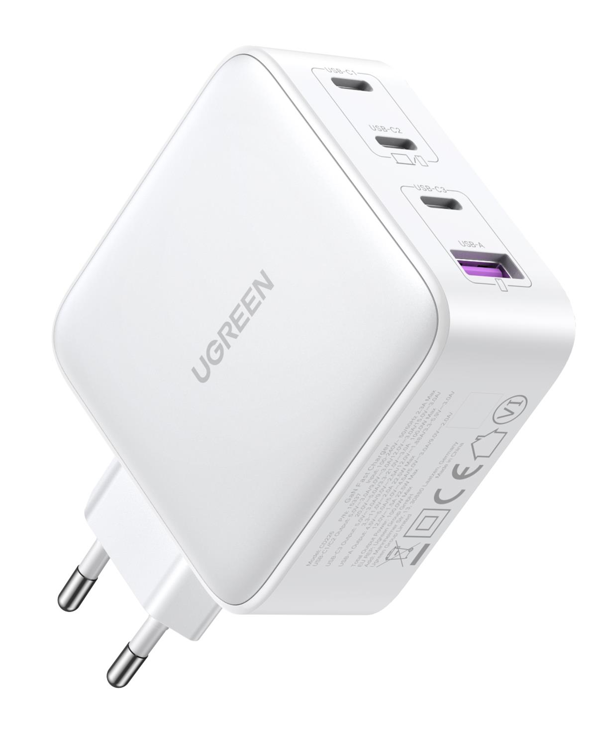 UGREEN Nexode GaN X 100W Hızlı Şarj Cihazı 4 Portl