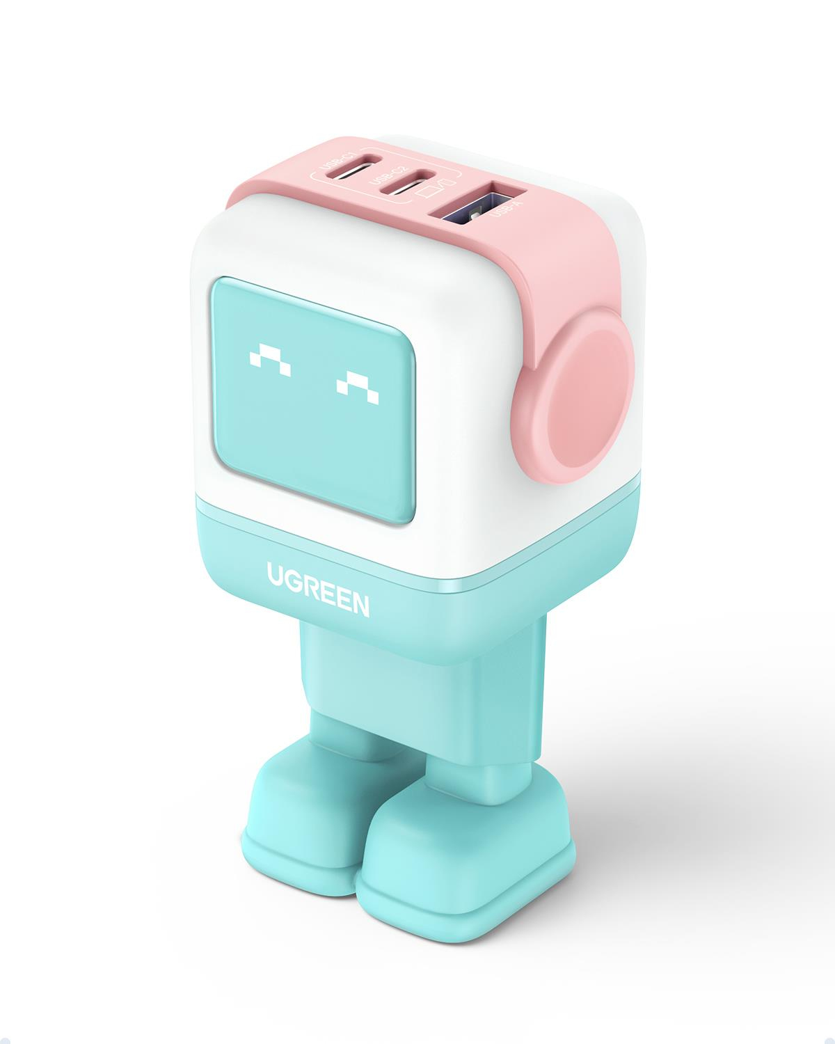 UGREEN Nexode Uno 65W Robot Şarj Cihazı, Renkli